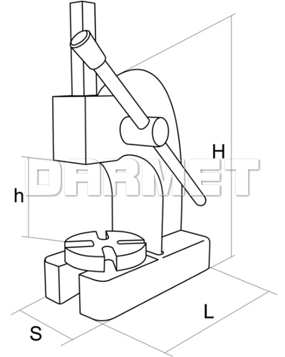 Mechanical hand press