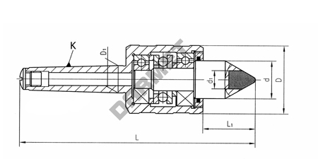 Live turning center with carbide tip