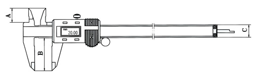 Electronic Caliper - 150MM (132-320A)