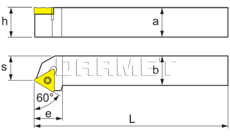 technical drawing of the STTCR folding tool with dimensions